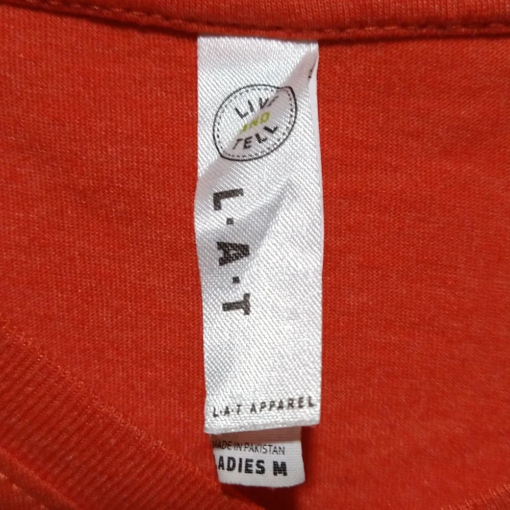 Women's Sequence Touch Down Tee   Shirt Size M - Picture 4 of 7